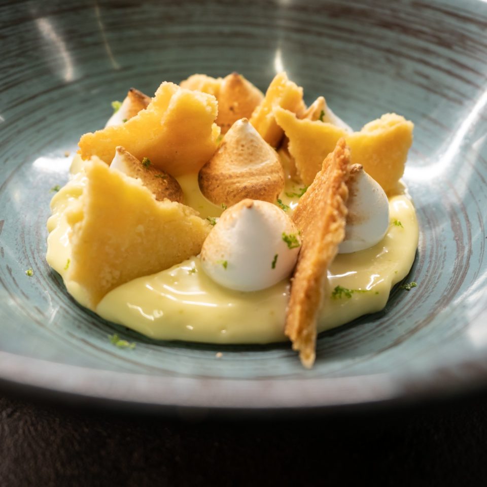 tarte citron, basilic